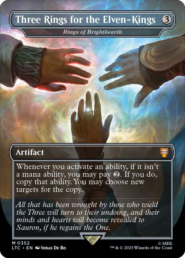 Three Rings for the Elven-Kings - Rings of Brighthearth [The Lord of the Rings: Tales of Middle-Earth Commander]