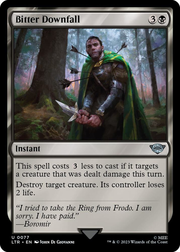Bitter Downfall [The Lord of the Rings: Tales of Middle-Earth]