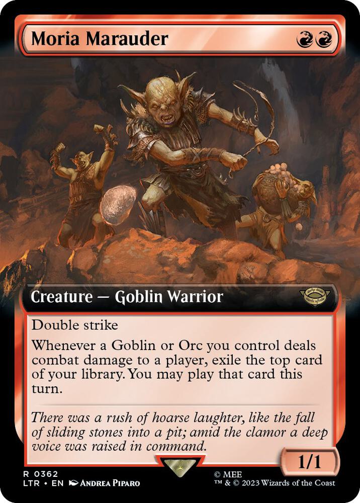 Moria Marauder (Extended Art) [The Lord of the Rings: Tales of Middle-Earth]