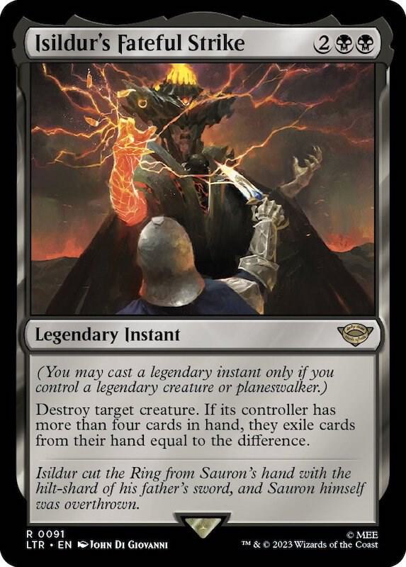 Isildur's Fateful Strike [The Lord of the Rings: Tales of Middle-Earth]