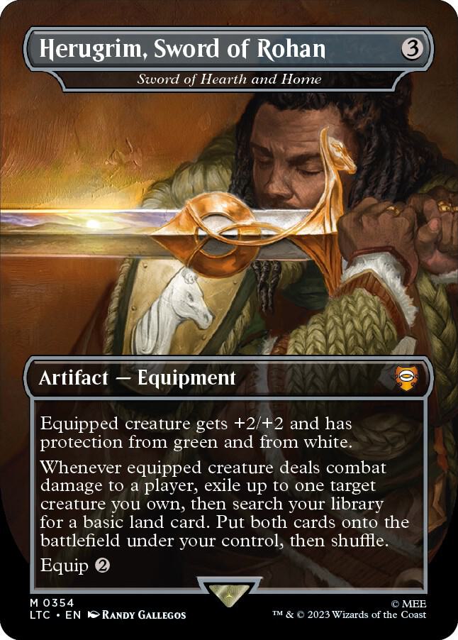 Herugrim, Sword of Rohan - Sword of Hearth and Home [The Lord of the Rings: Tales of Middle-Earth Commander]
