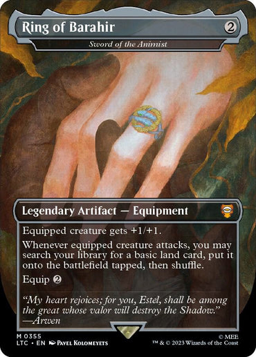 Ring of Barahir - Sword of the Animist [The Lord of the Rings: Tales of Middle-Earth Commander]