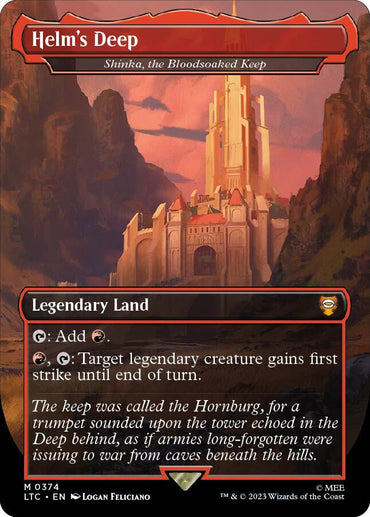 Helm's Deep - Shinka, the Bloodsoaked Keep [The Lord of the Rings: Tales of Middle-Earth Commander]