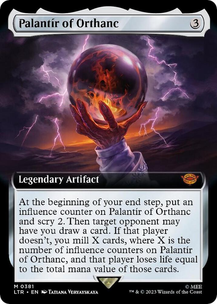 Palantir of Orthanc (Extended Art) [The Lord of the Rings: Tales of Middle-Earth]