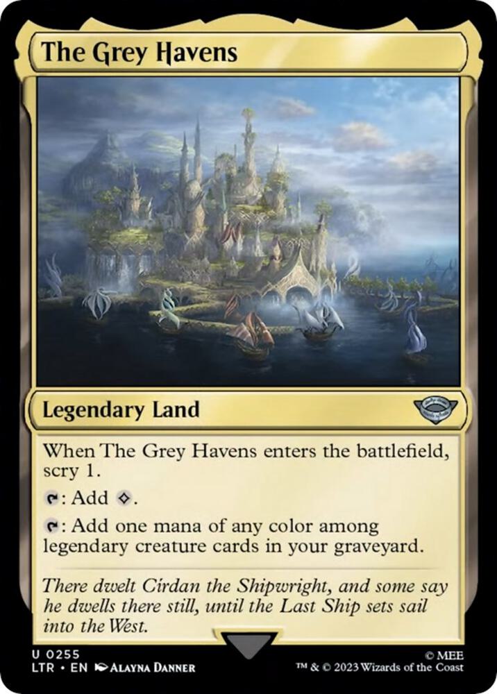 The Grey Havens [The Lord of the Rings: Tales of Middle-Earth]