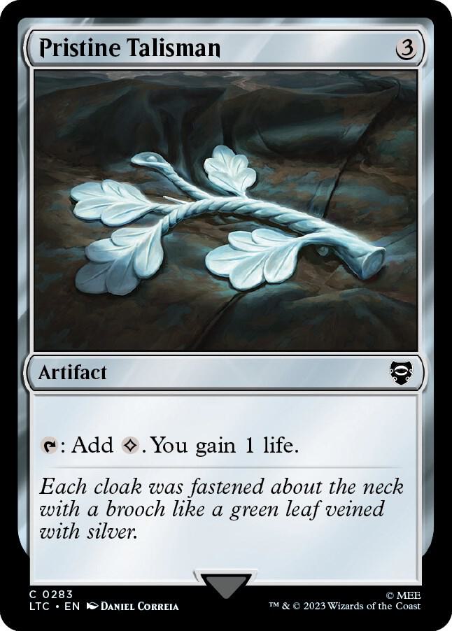 Pristine Talisman [The Lord of the Rings: Tales of Middle-Earth Commander]