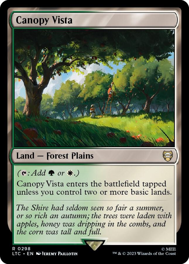 Canopy Vista [The Lord of the Rings: Tales of Middle-Earth Commander]