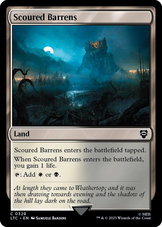 Scoured Barrens [The Lord of the Rings: Tales of Middle-Earth Commander]