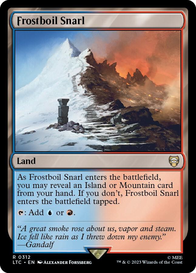 Frostboil Snarl [The Lord of the Rings: Tales of Middle-Earth Commander]