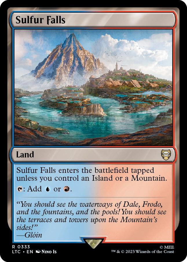 Sulfur Falls [The Lord of the Rings: Tales of Middle-Earth Commander]