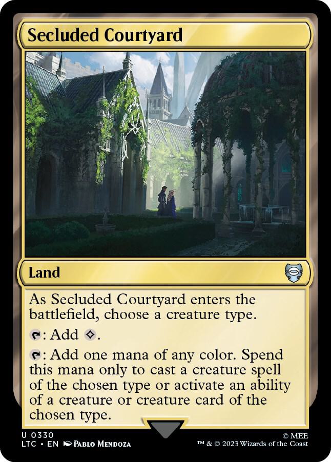 Secluded Courtyard [The Lord of the Rings: Tales of Middle-Earth Commander]