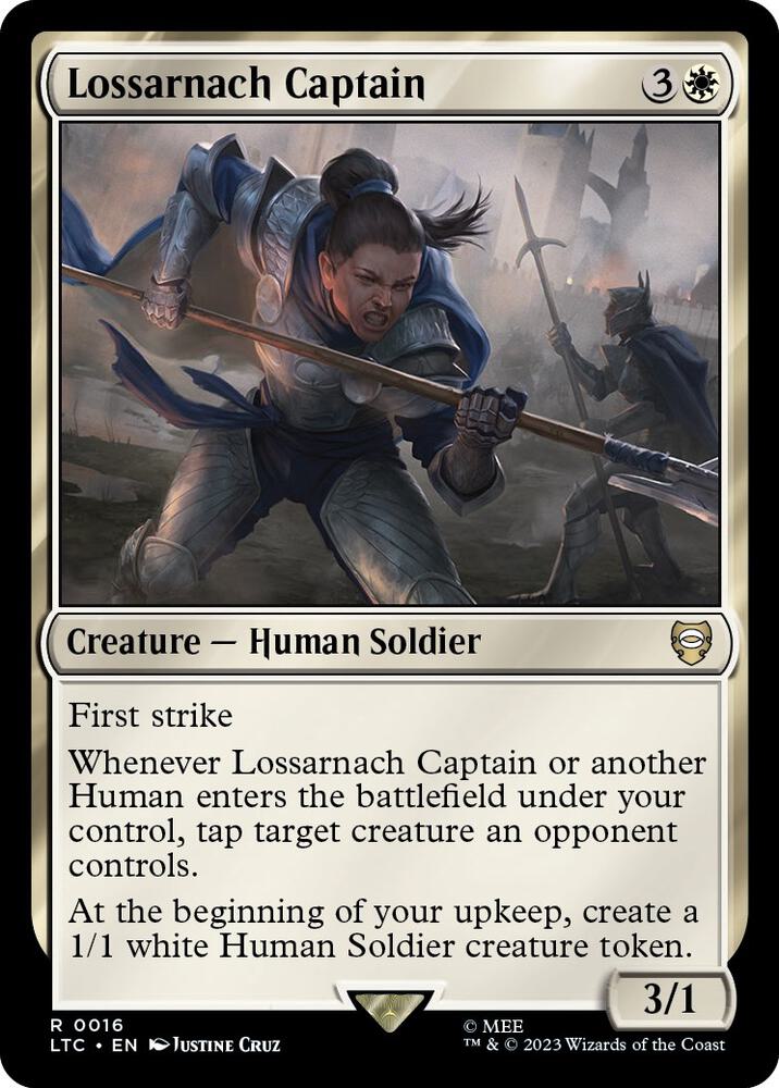 Lossarnach Captain [The Lord of the Rings: Tales of Middle-Earth Commander]