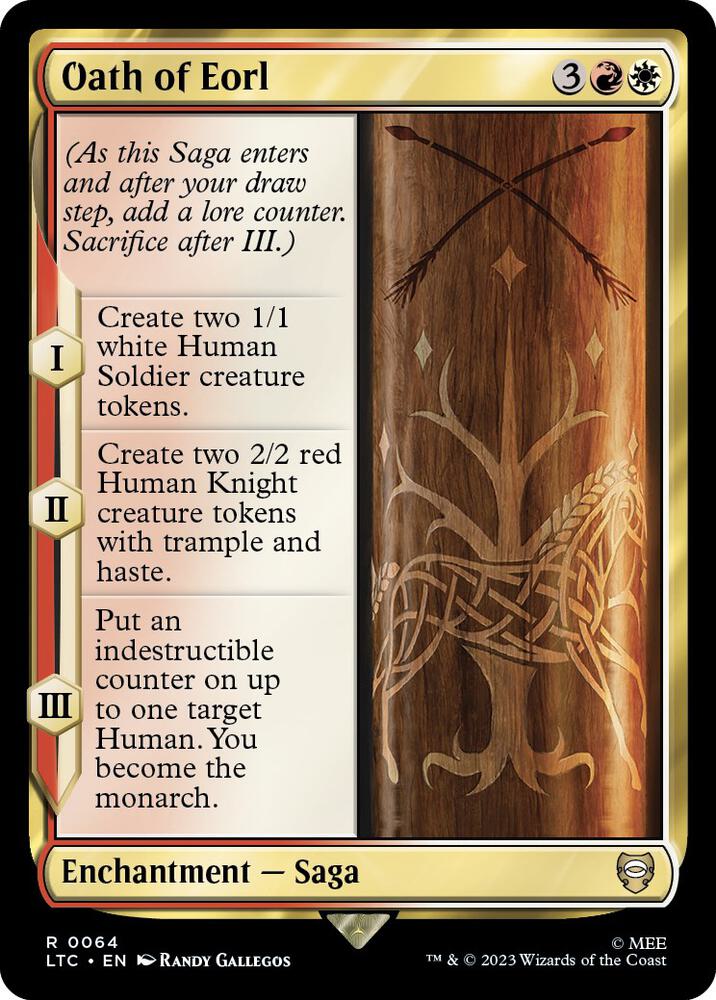 Oath of Eorl [The Lord of the Rings: Tales of Middle-Earth Commander]