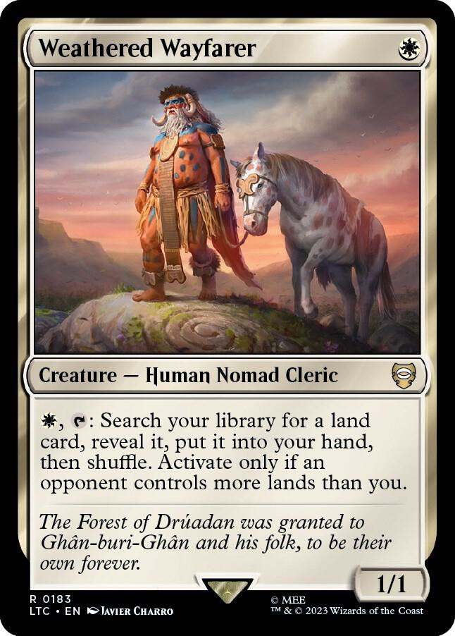 Weathered Wayfarer [The Lord of the Rings: Tales of Middle-Earth Commander]