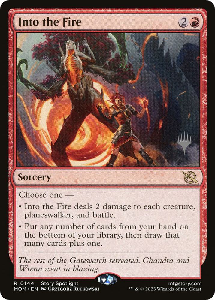 Into the Fire (Promo Pack) [March of the Machine Promos]