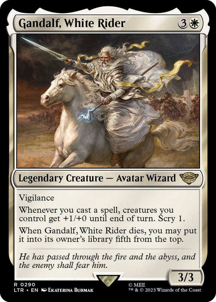 Gandalf, White Rider [The Lord of the Rings: Tales of Middle-Earth]