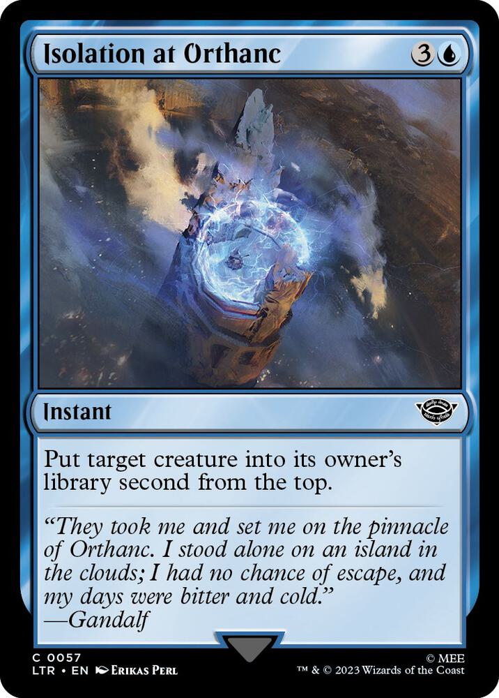 Isolation at Orthanc [The Lord of the Rings: Tales of Middle-Earth]