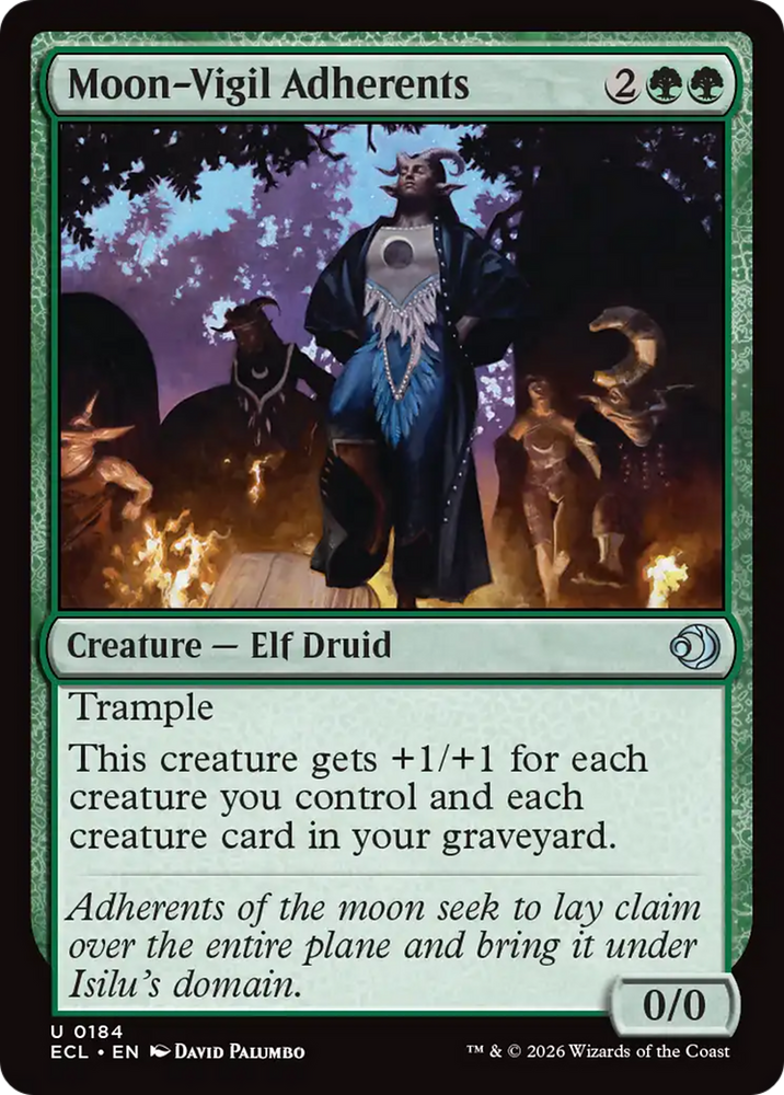 Moon-Vigil Adherents [Lorwyn Eclipsed]