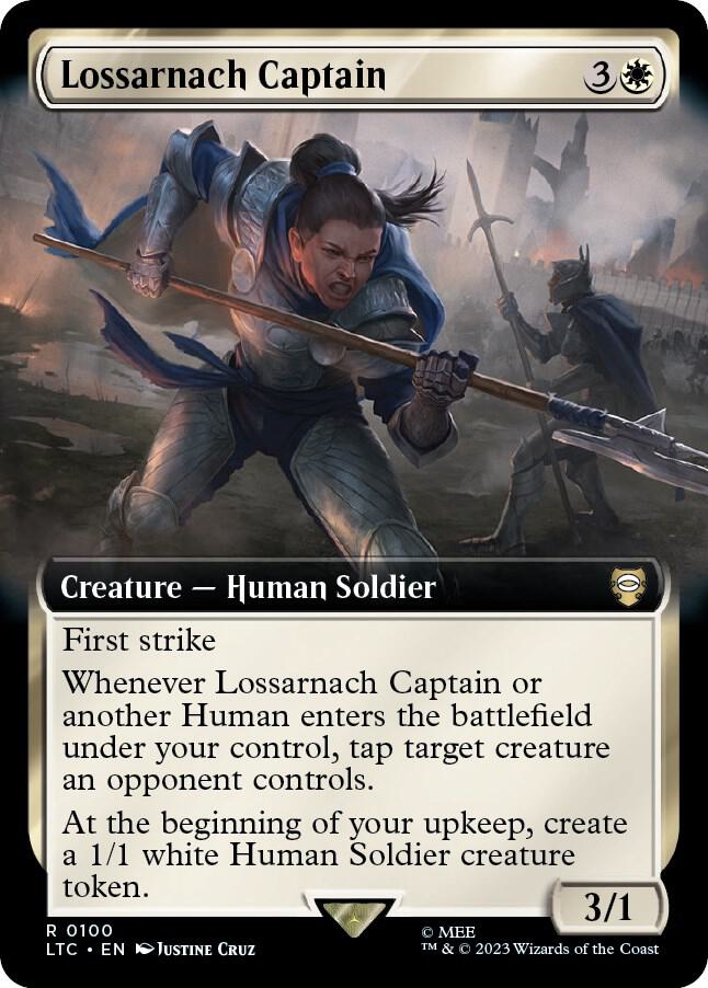 Lossarnach Captain (Extended Art) [The Lord of the Rings: Tales of Middle-Earth Commander]