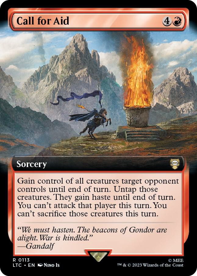 Call for Aid (Extended Art) [The Lord of the Rings: Tales of Middle-Earth Commander]
