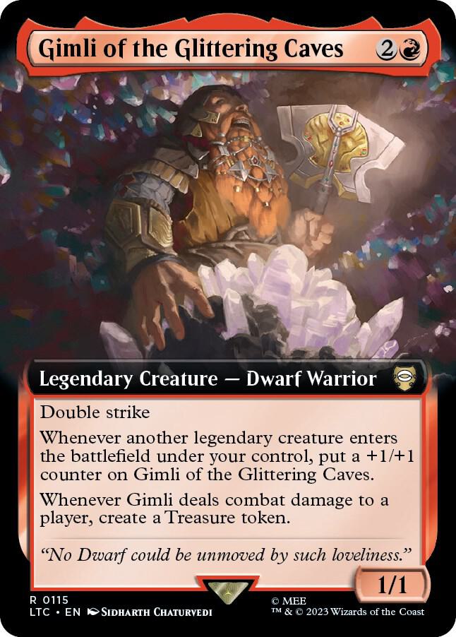 Gimli of the Glittering Caves (Extended Art) [The Lord of the Rings: Tales of Middle-Earth Commander]