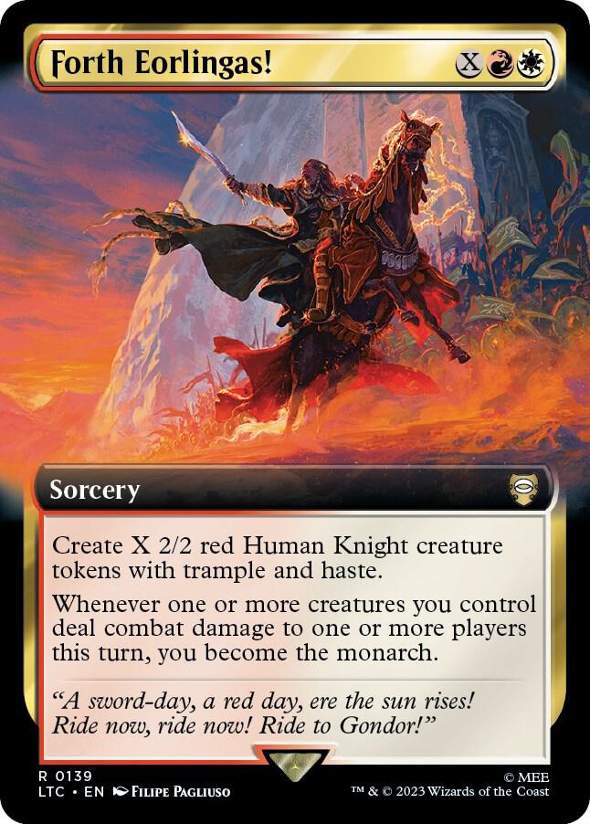 Forth Eorlingas! (Extended Art) [The Lord of the Rings: Tales of Middle-Earth Commander]