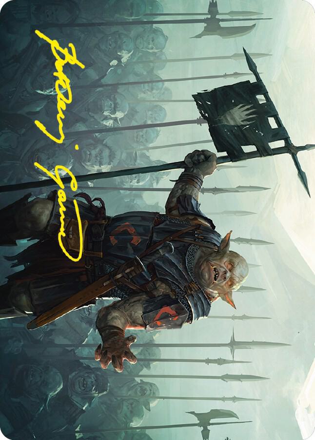 Ugluk of the White Hand Art Card (Gold-Stamped Signature) [The Lord of the Rings: Tales of Middle-earth Art Series]
