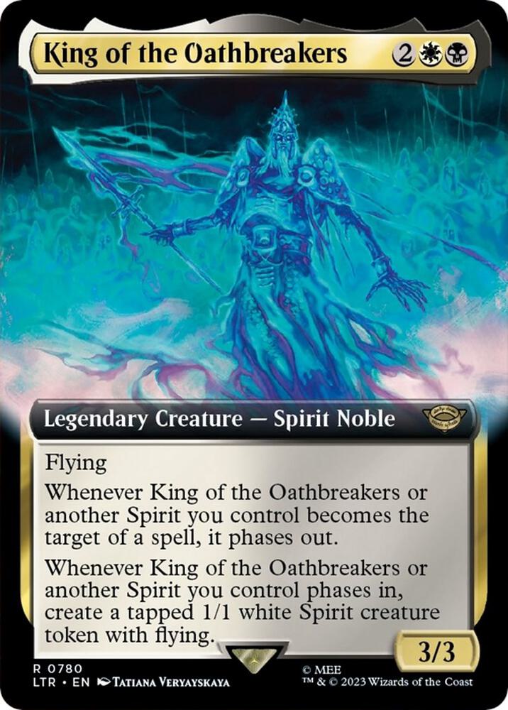King of the Oathbreakers (Extended Art) (Surge Foil) [The Lord of the Rings: Tales of Middle-Earth]