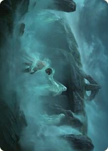 Fog on the Barrow-Downs Art Card [The Lord of the Rings: Tales of Middle-earth Art Series]