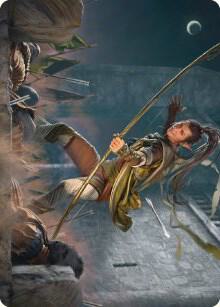 Legolas, Counter of Kills Art Card [The Lord of the Rings: Tales of Middle-earth Art Series]