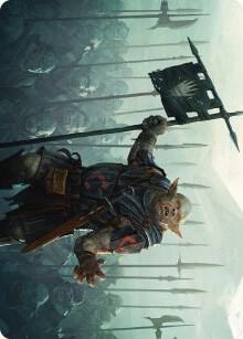 Ugluk of the White Hand Art Card [The Lord of the Rings: Tales of Middle-earth Art Series]