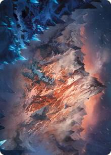 Mountain Art Card [The Lord of the Rings: Tales of Middle-earth Art Series]