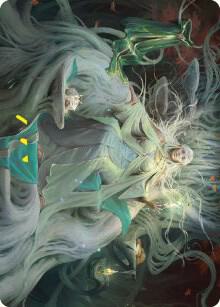 Galadriel, Gift-Giver Art Card [The Lord of the Rings: Tales of Middle-earth Art Series]