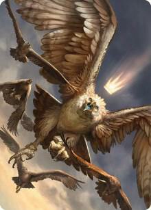 Gwaihir, Greatest of the Eagles Art Card [The Lord of the Rings: Tales of Middle-earth Art Series]