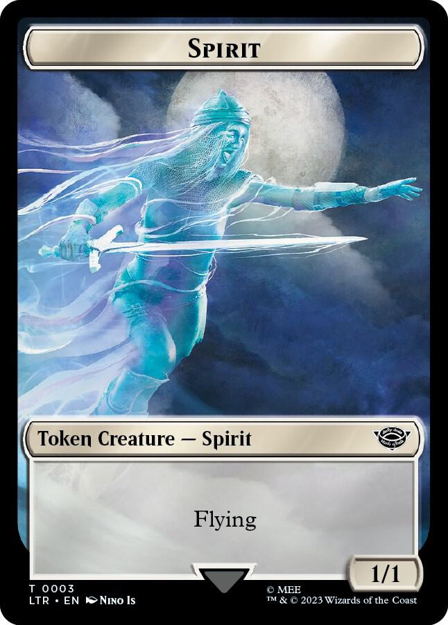 Food (09) // Spirit Double-Sided Token [The Lord of the Rings: Tales of Middle-Earth Tokens]