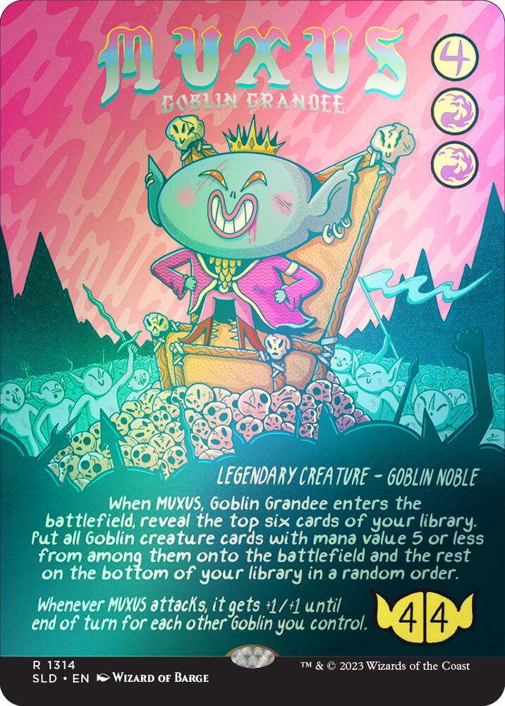 Muxus, Goblin Grandee (Rainbow Foil) [Secret Lair Drop Series]