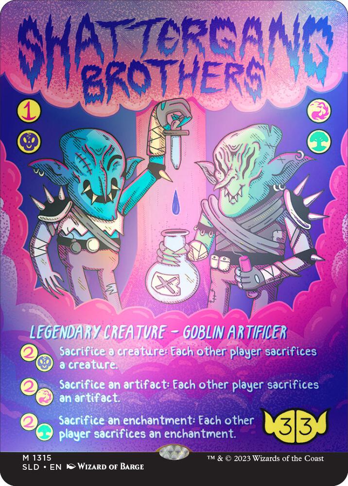 Shattergang Brothers (Rainbow Foil) [Secret Lair Drop Series]