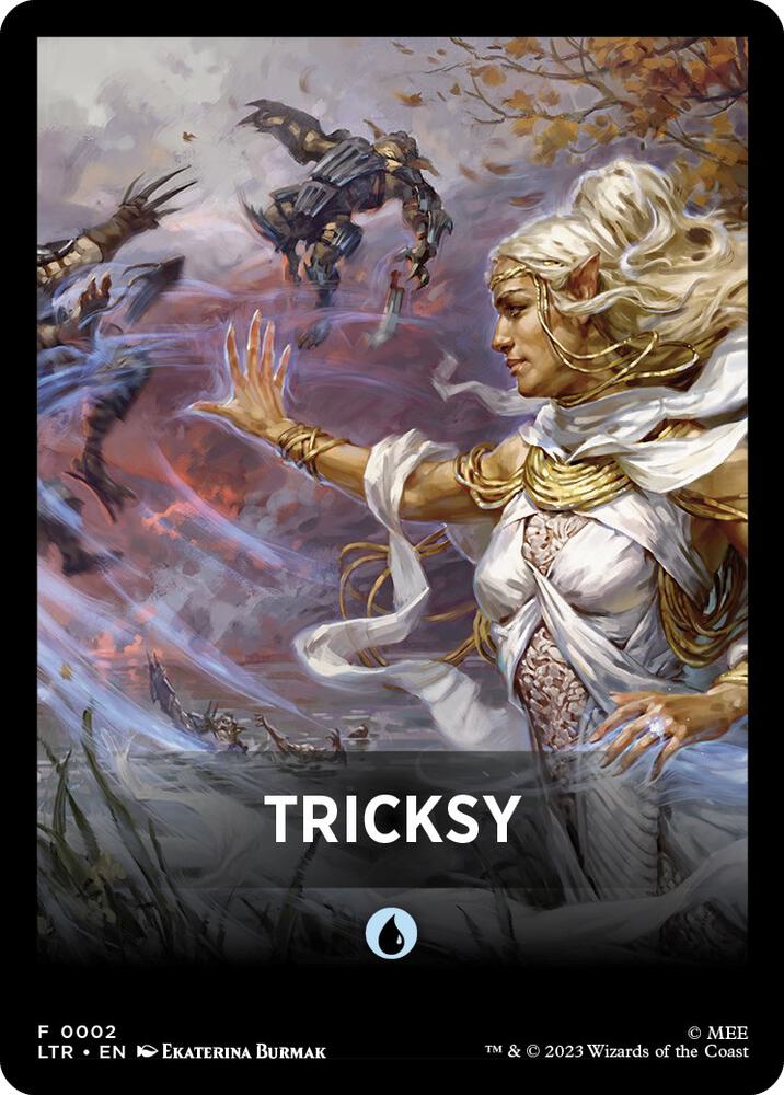 Tricksy Theme Card [The Lord of the Rings: Tales of Middle-Earth Tokens]