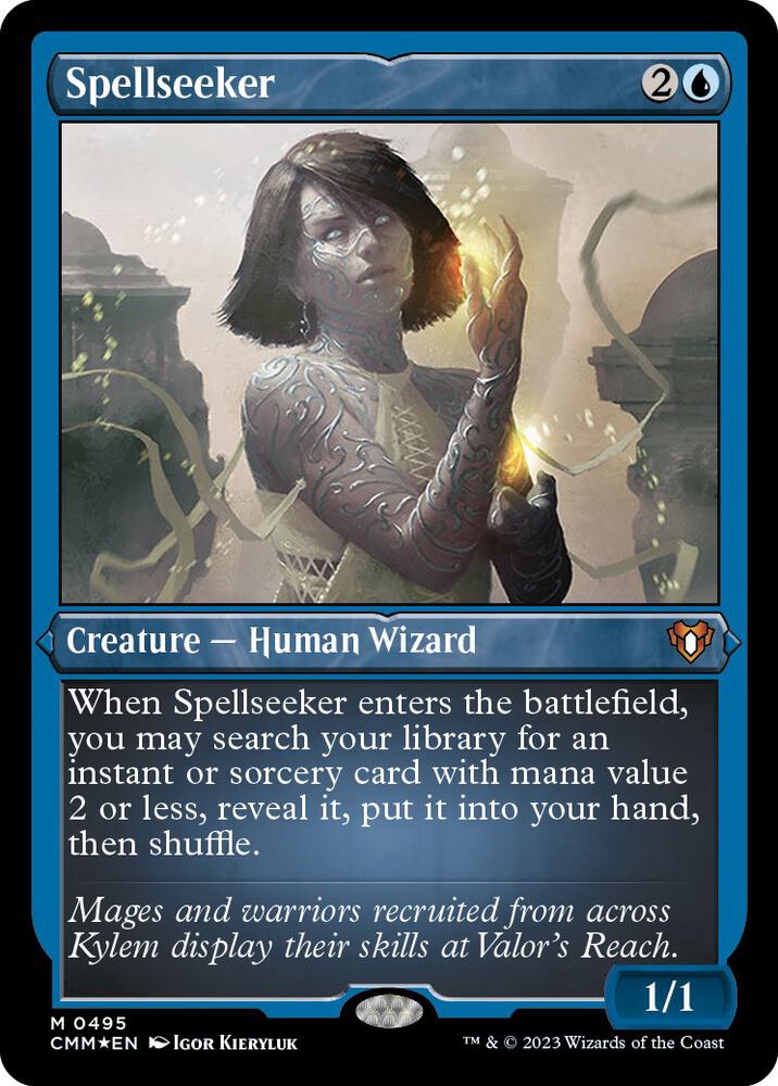 Spellseeker (Foil Etched) [Commander Masters]