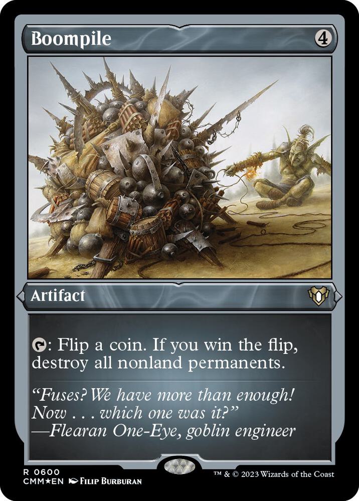 Boompile (Foil Etched) [Commander Masters]