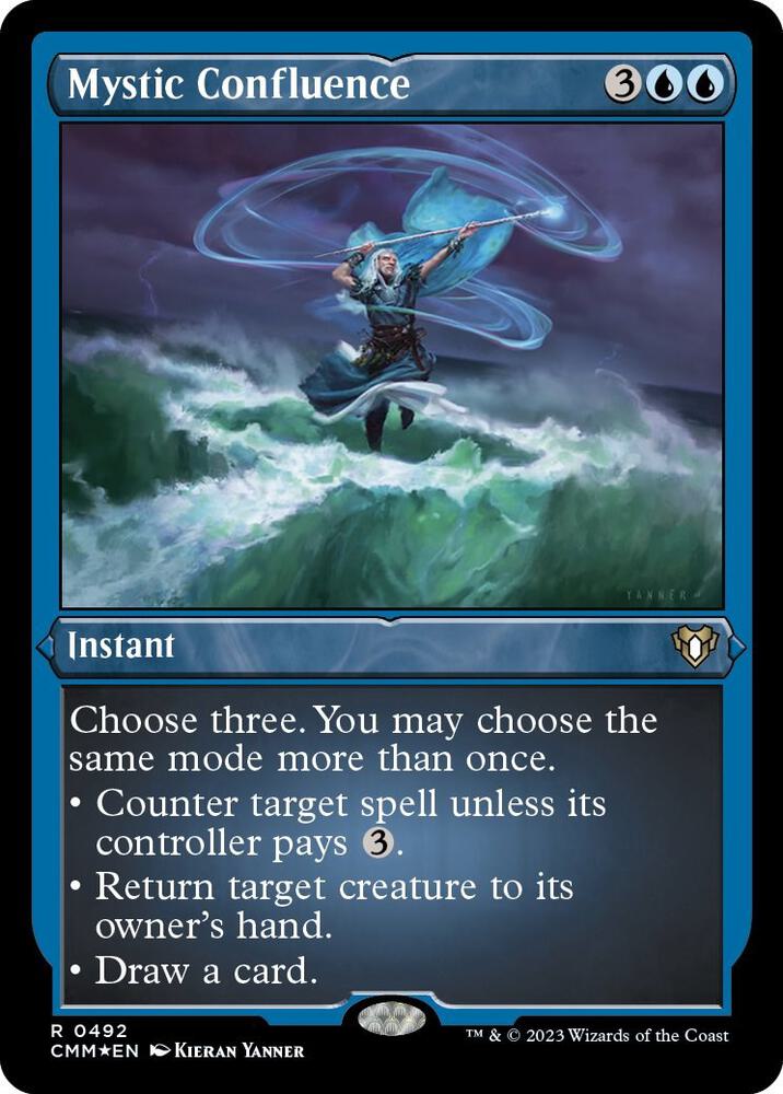 Mystic Confluence (Foil Etched) [Commander Masters]