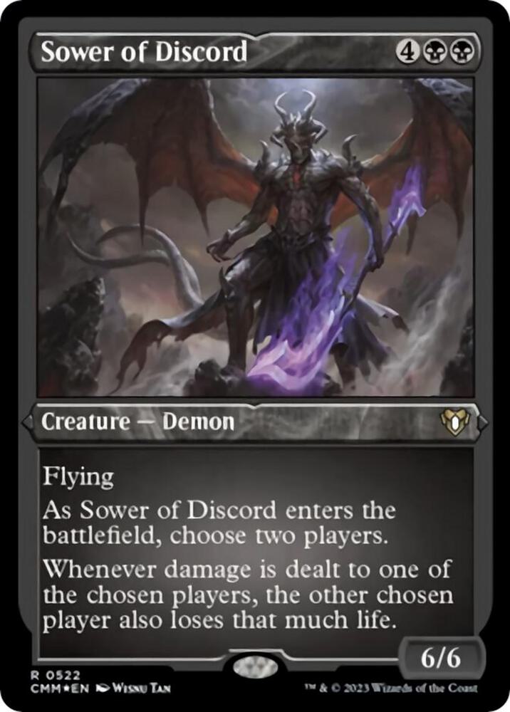 Sower of Discord (Foil Etched) [Commander Masters]
