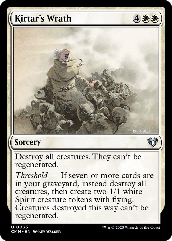 Kirtar's Wrath [Commander Masters]