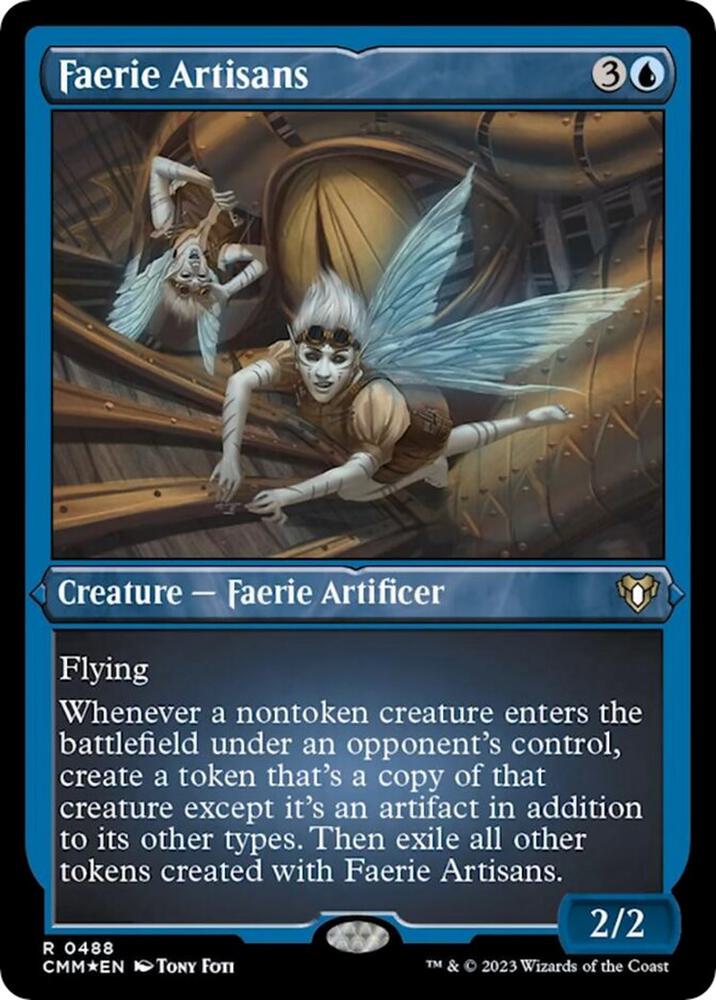 Faerie Artisans (Foil Etched) [Commander Masters]