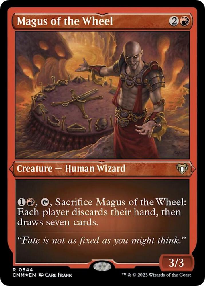 Magus of the Wheel (Foil Etched) [Commander Masters]