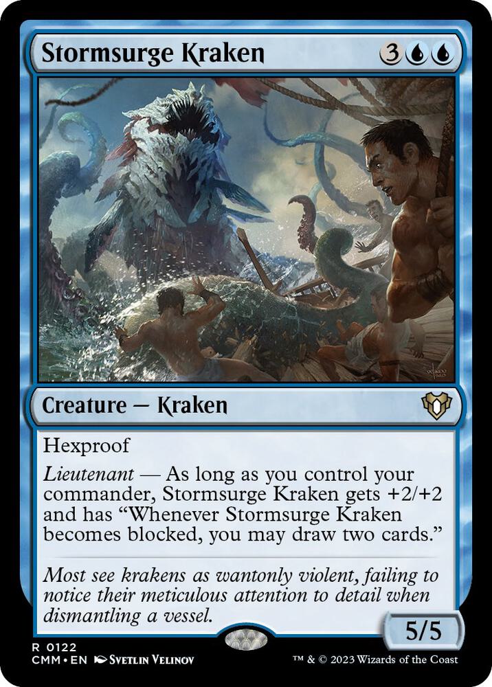 Stormsurge Kraken [Commander Masters]