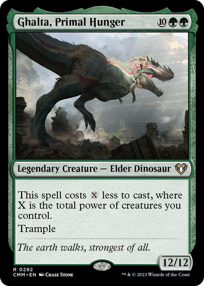 Ghalta, Primal Hunger [Commander Masters]