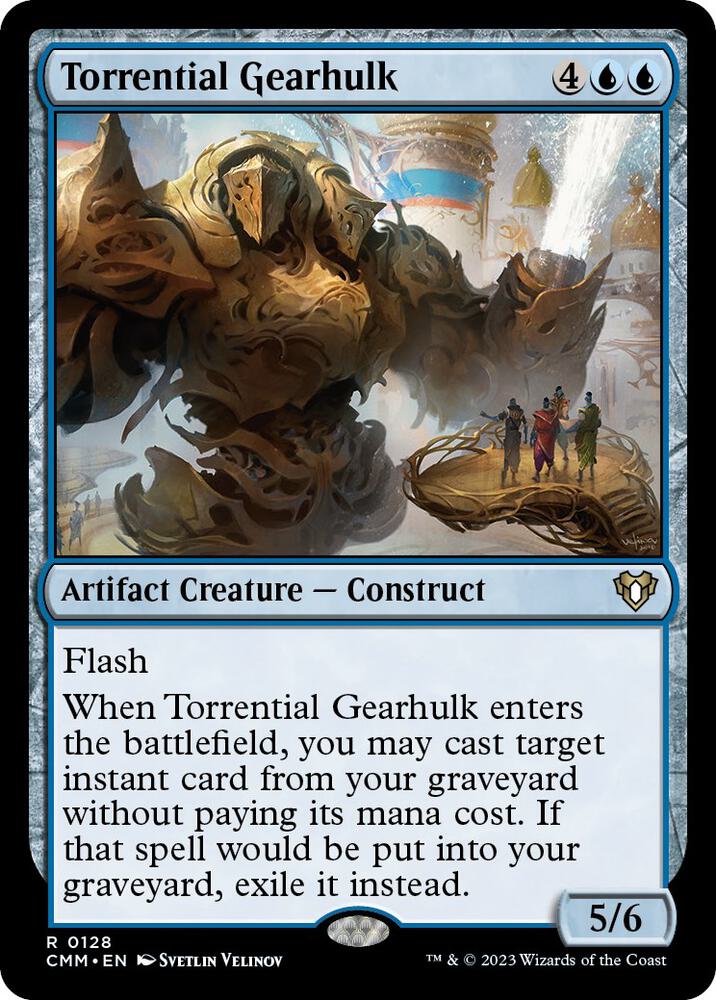 Torrential Gearhulk [Commander Masters]