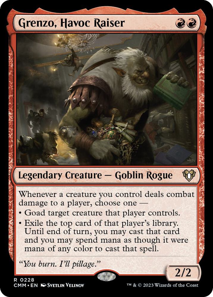 Grenzo, Havoc Raiser [Commander Masters]