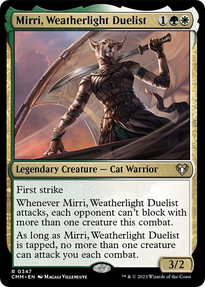 Mirri, Weatherlight Duelist [Commander Masters]